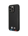 Kup Etui BMW BMHCP14L22PTDK Apple iPhone 14 Pro fekete/balck Bőr bélyeg Trikolor - BMW309 - {ean13} - Sklep Home Screen