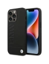 Kup Etui BMW BMHCP14LSLLBK Apple iPhone 14 Pro fekete/black Bőr bélyegző - BMW310 - {ean13} - Sklep Home Screen
