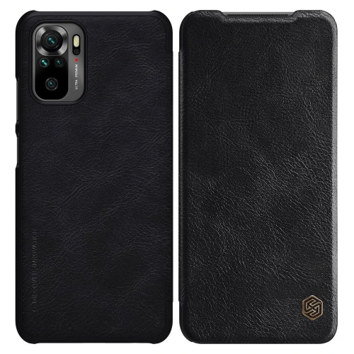 Kup Case Nillkin Qin Xiaomi Redmi Note 10/10S schwarz - NLK473 - {ean13} - Sklep Home Screen