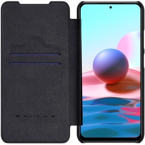 Kup Etui Nillkin Qin Xiaomi Redmi Note 10/10S czarny - NLK473 - {ean13} - Sklep Home Screen