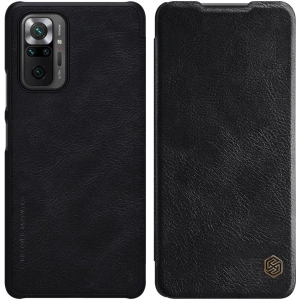 Kup Etui Nillkin Qin Xiaomi Redmi Note 10 Pro czarny - NLK474 - {ean13} - Sklep Home Screen