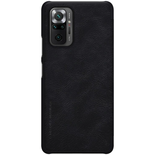 Buy Nillkin Qin Xiaomi Redmi Note 10 Pro black - NLK474 - {ean13} - Home Screen Store Europe