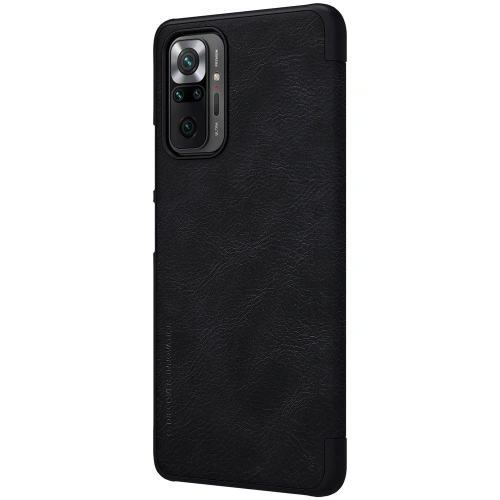 Buy Nillkin Qin Xiaomi Redmi Note 10 Pro black - NLK474 - {ean13} - Home Screen Store Europe