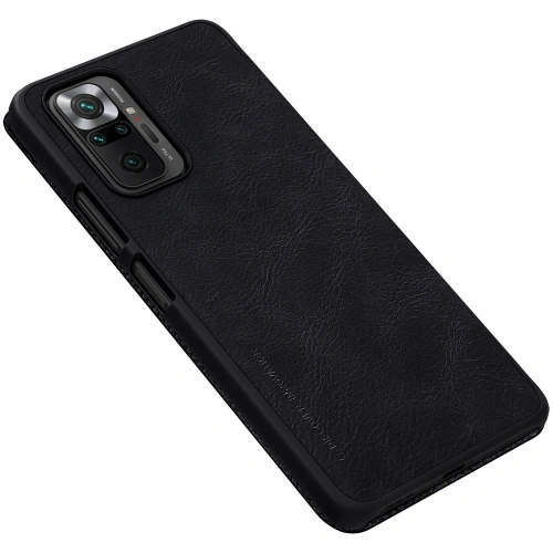 Buy Nillkin Qin Xiaomi Redmi Note 10 Pro black - NLK474 - {ean13} - Home Screen Store Europe