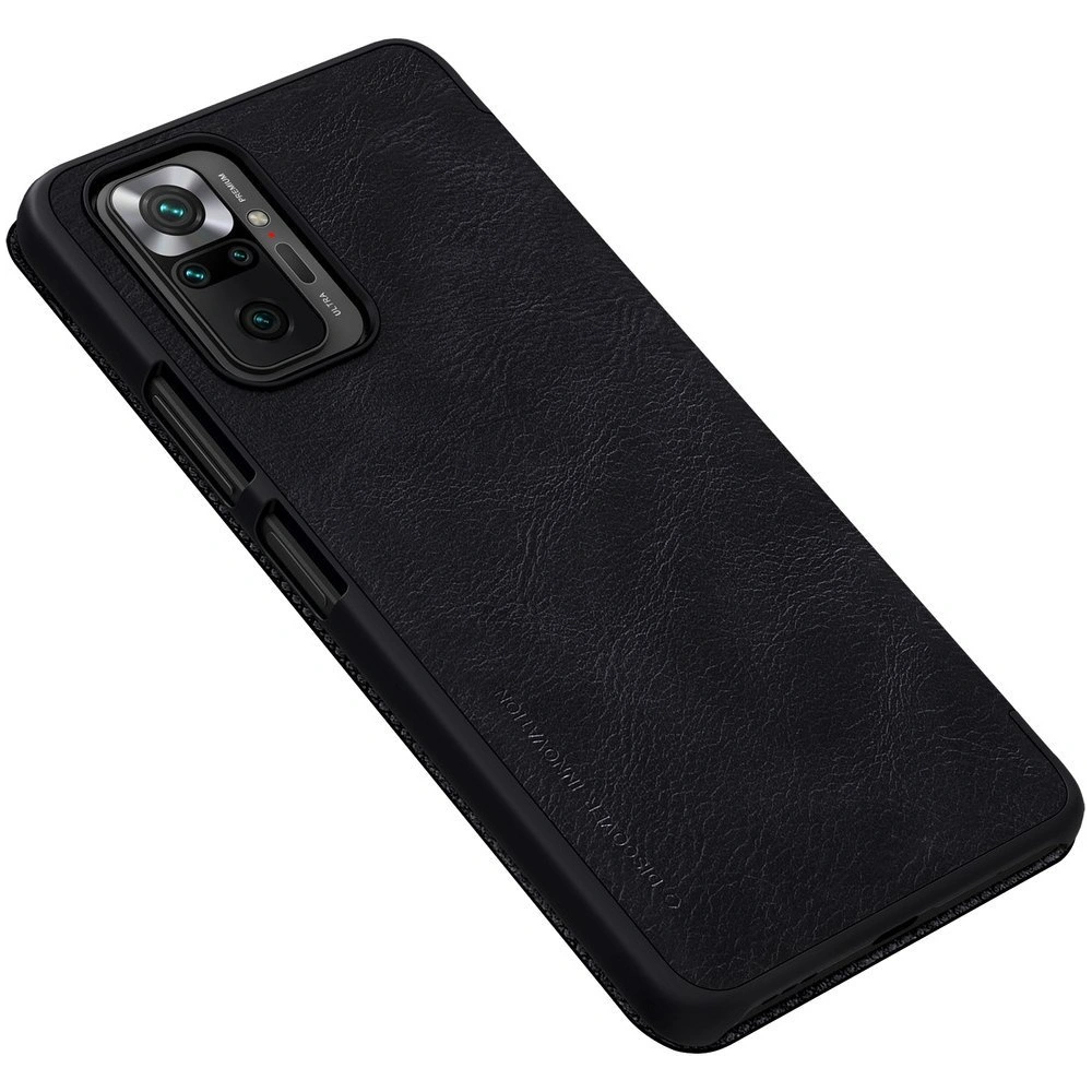 Etui Nillkin Qin Xiaomi Redmi Note 10 Pro czarny