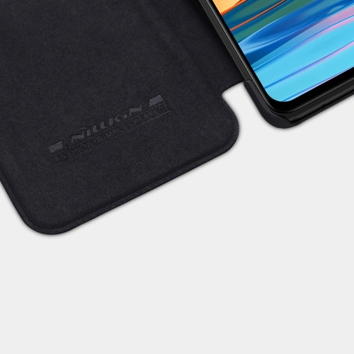 Buy Nillkin Qin Xiaomi Redmi Note 10 Pro black - NLK474 - {ean13} - Home Screen Store Europe