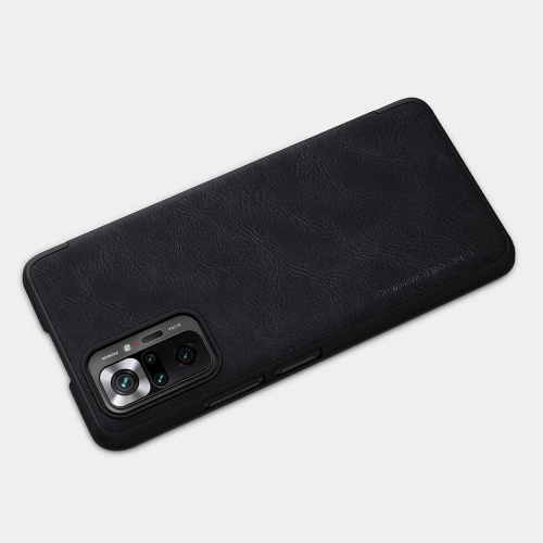 Buy Nillkin Qin Xiaomi Redmi Note 10 Pro black - NLK474 - {ean13} - Home Screen Store Europe