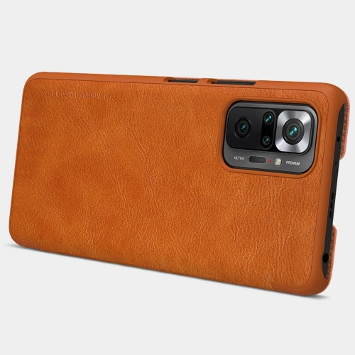 Kup Etui Nillkin Qin Xiaomi Redmi Note 10 Pro negru - NLK474 - {ean13} - Sklep Home Screen