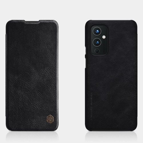 Buy Nillkin Qin OnePlus 9 black - NLK475 - {ean13} - Home Screen Store Europe