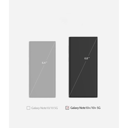 Buy Ringke Dual Easy Matte Full Cover Samsung Galaxy Note 10 Plus Case Friendly - RGK1023 - {ean13} - Home Screen Store Europe