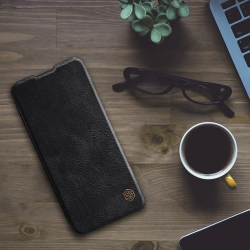 Buy Nillkin Qin OnePlus 9 black - NLK475 - {ean13} - Home Screen Store Europe