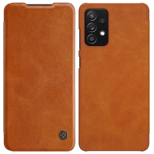 Buy Nillkin Qin Samsung Galaxy A72 4G brown - NLK476 - {ean13} - Home Screen Store Europe