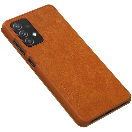 Kup Etui Nillkin Qin Samsung Galaxy A72 LTE hnědá - NLK476 - {ean13} - Sklep Home Screen