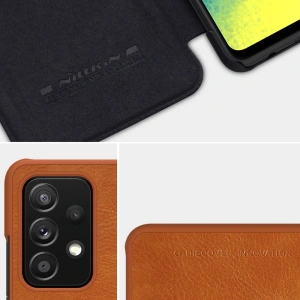 Nillkin Qin Samsung Galaxy A72 4G brown