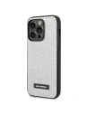Kup Case Karl Lagerfeld KLHCP14LG2ELS Apple iPhone 14 Pro Hardcase silber/silver Glitter Plakette Logo - KLD1111 - {ean13} - Sklep Home Screen