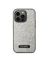 Kup Etui Karl Lagerfeld KLHCP14LG2ELS Apple iPhone 14 Pro hardcase srebrny/silver Glitter Plaque Logo - KLD1111 - {ean13} - Sklep Home Screen