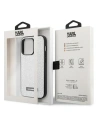 Kup Case Karl Lagerfeld KLHCP14LG2ELS Apple iPhone 14 Pro Hardcase silber/silver Glitter Plakette Logo - KLD1111 - {ean13} - Sklep Home Screen