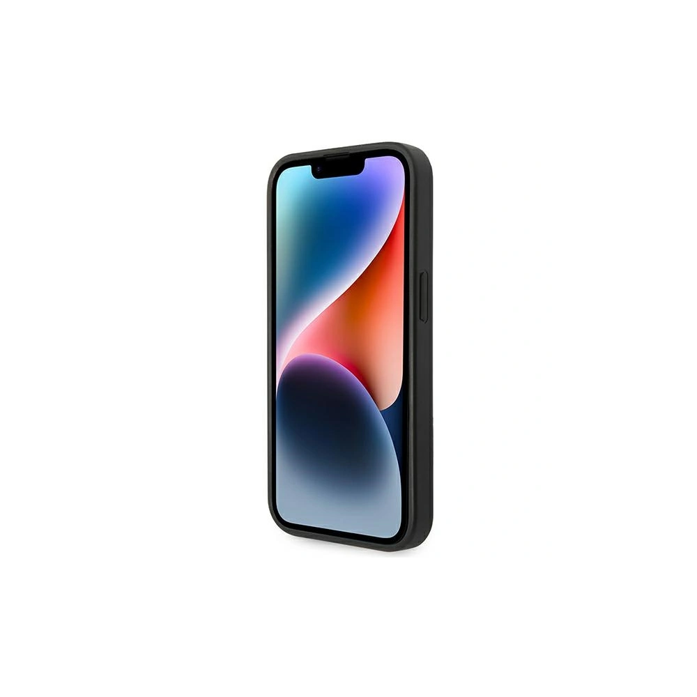 Etui Karl Lagerfeld KLHCP14LGFKPG Apple iPhone 14 Pro hardcase srebrny/silver Glitter Flakes Ikonik