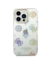 Buy Guess GUHCP14LHTPPTH Apple iPhone 14 Pro transparent hard case Peony Glitter - GUE2097 - {ean13} - Home Screen Store Europe