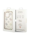 Buy Guess GUHCP14LHTPPTH Apple iPhone 14 Pro transparent hard case Peony Glitter - GUE2097 - {ean13} - Home Screen Store Europe