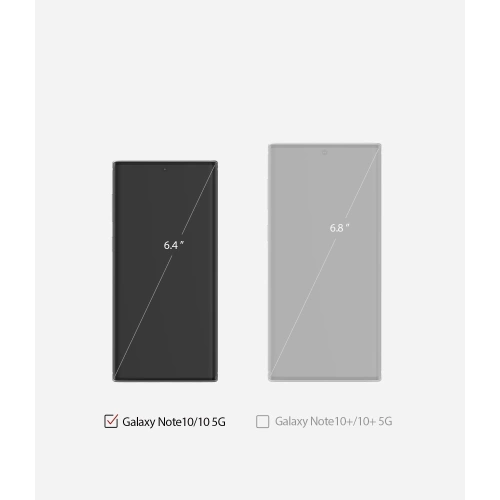 Buy Ringke Dual Easy Matte Full Cover Samsung Galaxy Note 10 Case Friendly - RGK1022 - {ean13} - Home Screen Store Europe