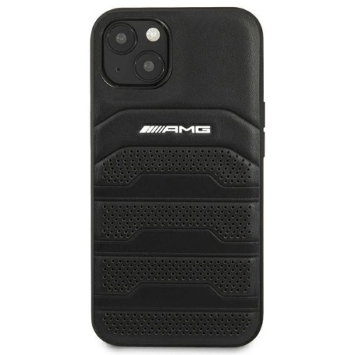 Kup Etui Mercedes AMG AMHCP14SGSEBK Apple iPhone 14 fekete/hardcase bőr debossed vonalakkal - MRS57 - {ean13} - Sklep Home Screen