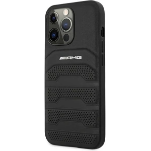 Kup Case Mercedes AMG AMHCP14XGSEBK Apple iPhone 14 Pro Max schwarz/black Hardcase Leder mit geprägten Linien - MRS59 - {ean13} - Sklep Home Screen