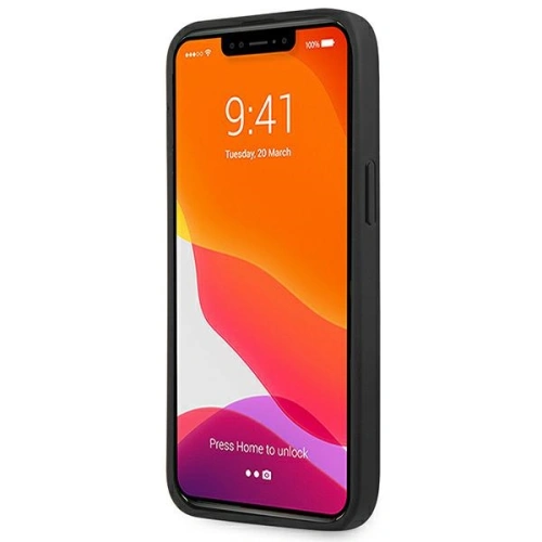 Kup Etui Mercedes AMG AMHCP14XGSEBK Apple iPhone 14 Pro Max fekete/hardcase bőr debossed vonalak - MRS59 - {ean13} - Sklep Home Screen