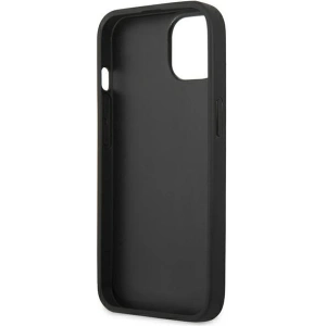 Etui BMW BMHCP14MSLLBK Apple iPhone 14 Plus / 15 Plus czarny/black Leather Stamp