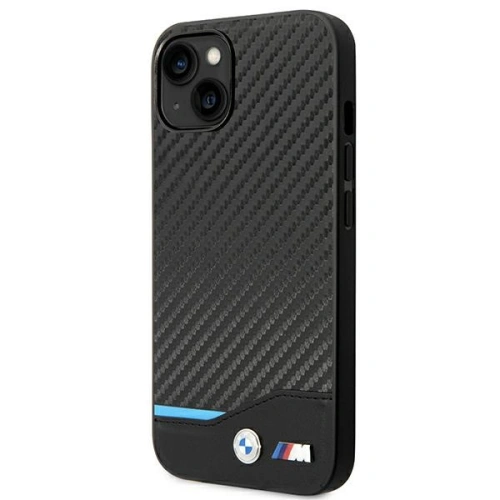 Kup Etui BMW BMHCP14S22NBCK Apple iPhone 14 negru/black Piele Carbon - BMW314 - {ean13} - Sklep Home Screen