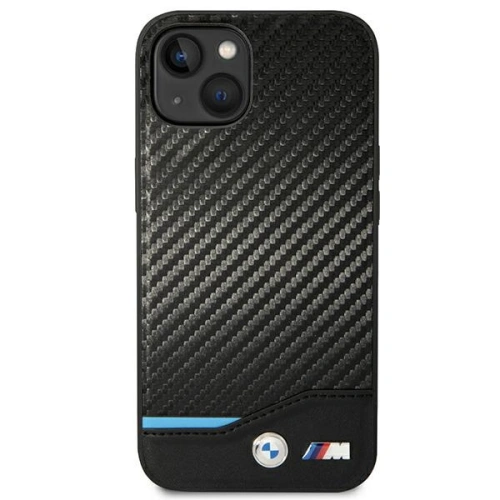 Kup Etui BMW BMHCP14S22NBCK Apple iPhone 14 negru/black Piele Carbon - BMW314 - {ean13} - Sklep Home Screen