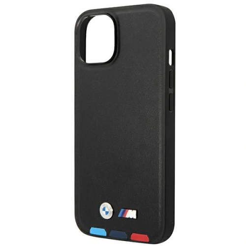 Kup Case BMW BMHCP14S22PTDK Apple iPhone 14 schwarz/black Leder Stamp Tricolor - BMW315 - {ean13} - Sklep Home Screen