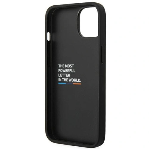 Kup Case BMW BMHCP14S22PTDK Apple iPhone 14 schwarz/black Leder Stamp Tricolor - BMW315 - {ean13} - Sklep Home Screen