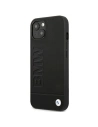 Kup Etui BMW BMHCP14SSLLBK Apple iPhone 14 negru/black Leather Stamp - BMW316 - {ean13} - Sklep Home Screen