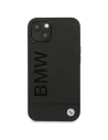 Kup Etui BMW BMHCP14SSLLBK Apple iPhone 14 negru/black Leather Stamp - BMW316 - {ean13} - Sklep Home Screen