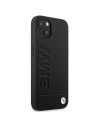 Kup Etui BMW BMHCP14SSLLBK Apple iPhone 14 negru/black Leather Stamp - BMW316 - {ean13} - Sklep Home Screen