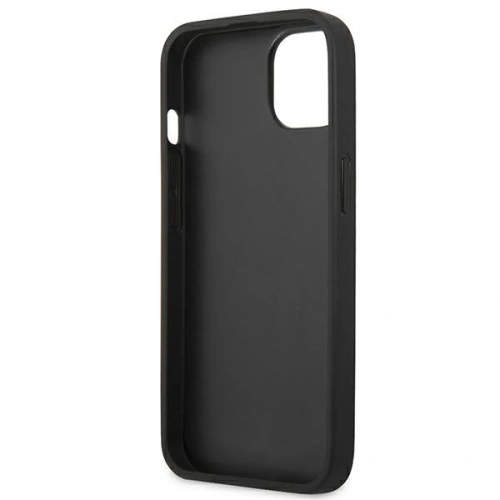 Kup Etui BMW BMHCP14SSLLBK Apple iPhone 14 negru/black Leather Stamp - BMW316 - {ean13} - Sklep Home Screen
