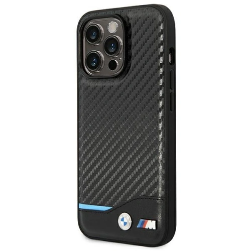 Kup Etui BMW BMHCP14X22NBCK Apple iPhone 14 Pro Max negru/black Piele Carbon - BMW317 - {ean13} - Sklep Home Screen