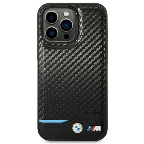 Kup Etui BMW BMHCP14X22NBCK Apple iPhone 14 Pro Max negru/black Piele Carbon - BMW317 - {ean13} - Sklep Home Screen