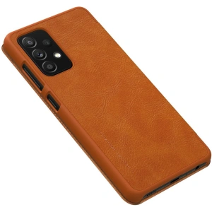 Kup Etui Nillkin Qin Samsung Galaxy A52/A52s 5G hnědý - NLK477 - {ean13} - Sklep Home Screen
