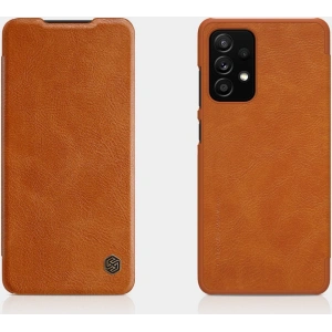 Kup Etui Nillkin Qin Samsung Galaxy A52/A52s 5G hnědý - NLK477 - {ean13} - Sklep Home Screen