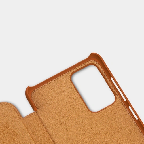 Kup Etui Nillkin Qin Samsung Galaxy A52/A52s 5G hnědý - NLK477 - {ean13} - Sklep Home Screen