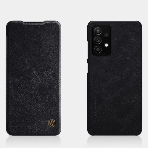 Kup Case Nillkin Qin Samsung Galaxy A52/A52s 5G schwarz - NLK478 - {ean13} - Sklep Home Screen