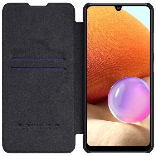 Kup Etui Nillkin Qin Samsung Galaxy A32 LTE fekete - NLK479 - {ean13} - Sklep Home Screen