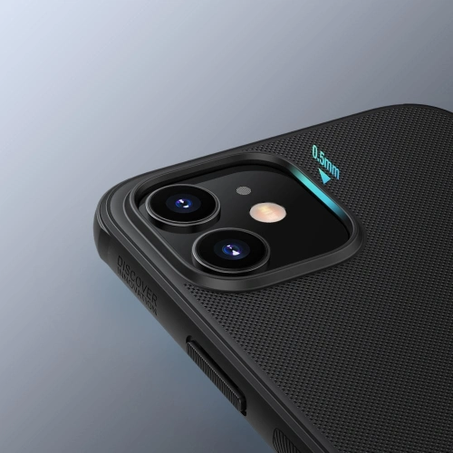 Buy Nillkin Super Frosted Shield Apple iPhone 12 mini black - NLK480 - {ean13} - Home Screen Store Europe