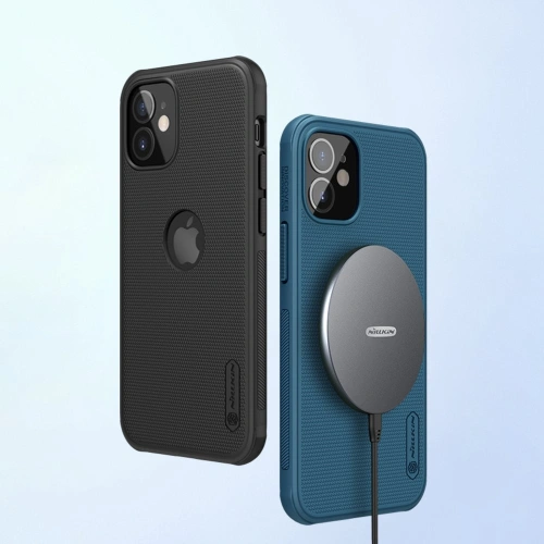 Kup Case Nillkin Super Frosted Shield Apple iPhone 12 mini schwarz - NLK480 - {ean13} - Sklep Home Screen