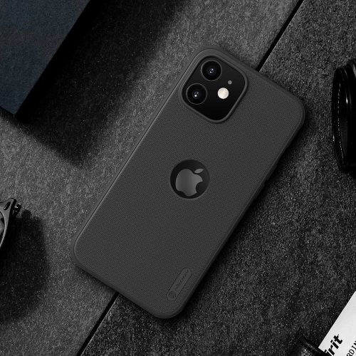 Buy Nillkin Super Frosted Shield Apple iPhone 12 mini black - NLK480 - {ean13} - Home Screen Store Europe