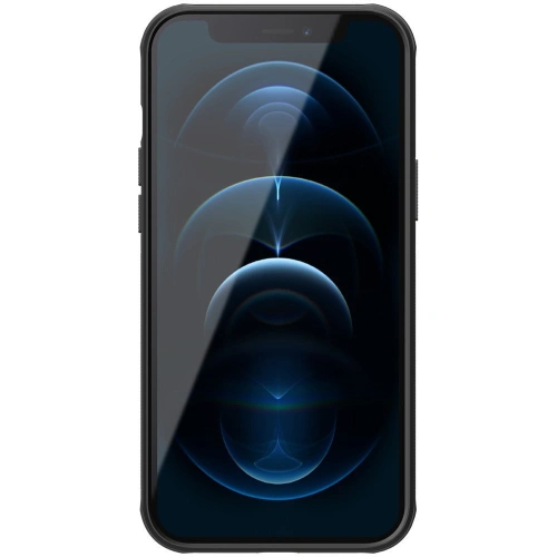 Kup Etui Nillkin Super Frosted Shield Apple iPhone 12 Pro Max czarny - NLK481 - {ean13} - Sklep Home Screen