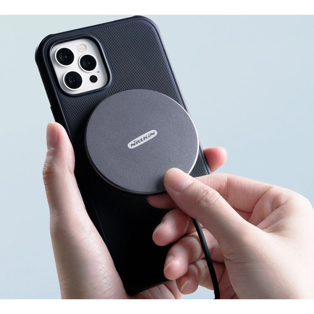 Etui Nillkin Super Frosted Shield Apple iPhone 12 Pro Max czarny