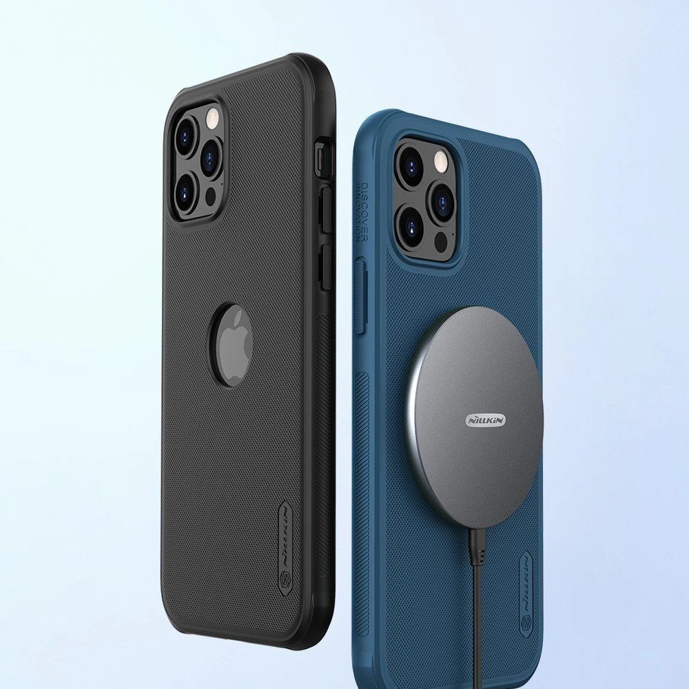 Etui Nillkin Super Frosted Shield Apple iPhone 12 Pro Max czarny